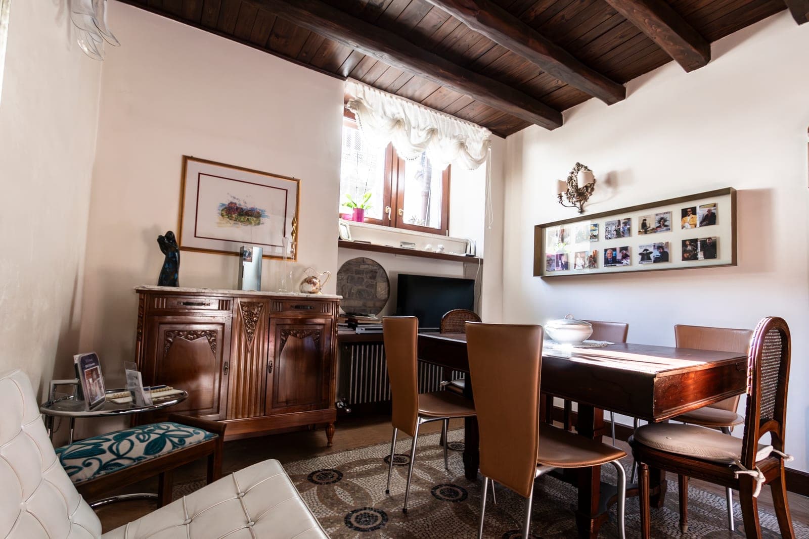 The living room — Al Convento B&B